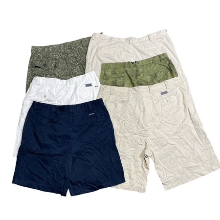 Mix branded cotton shorts