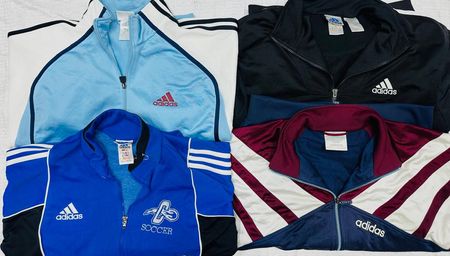 Adidas vintage track jackets