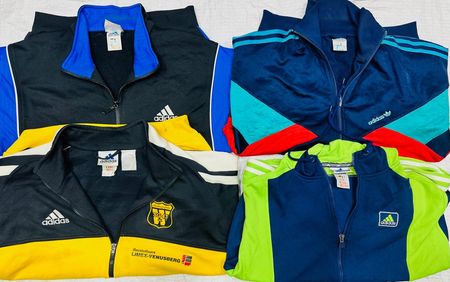 Adidas vintage track jackets
