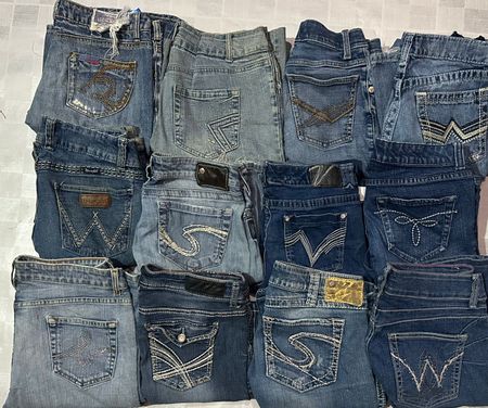 WRANGLER AND OTHER MIX BRANDS JEANS (MD1350)