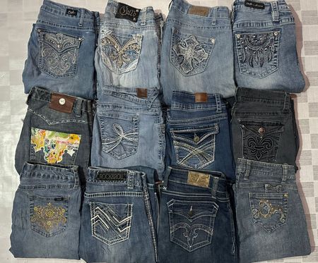 ANGELS AND OTHER MIX BRANDS JEANS (MD 1363)