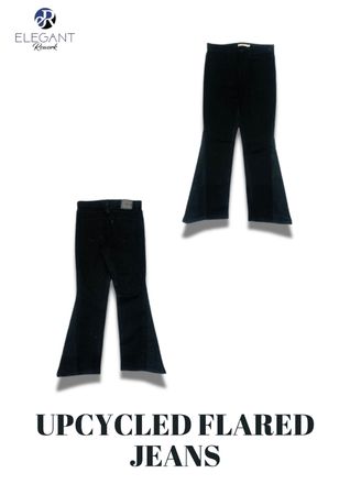 UPCYCLED Flared Jeans - EVR0218