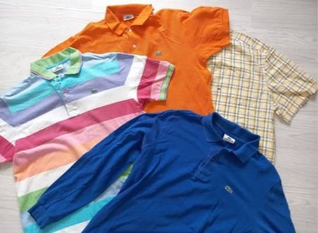 Authentic Lacoste Collar T-shirts
