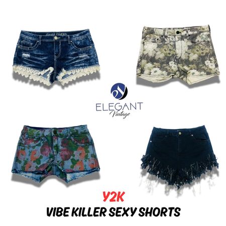 Y2K Vibe Killer Sexy Shorts - EV0513