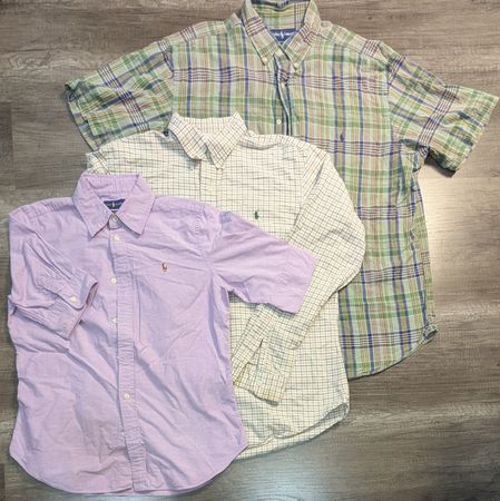 4425 - Chemise à manches courtes et longues Ralph Lauren