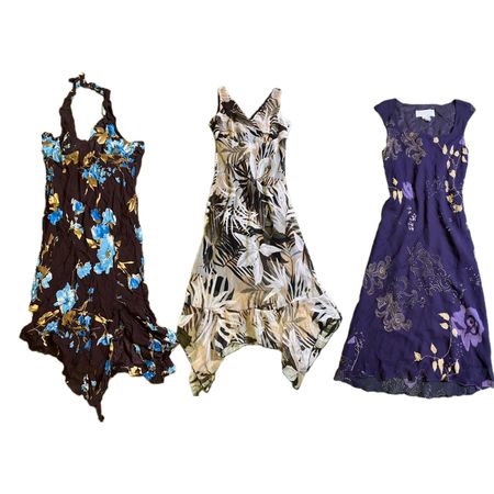 Y2K Gothic Vibe Printed Maxi Dress RE-2873