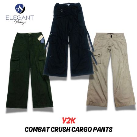 Y2K Combat Crush Cargo Pants - EV0547