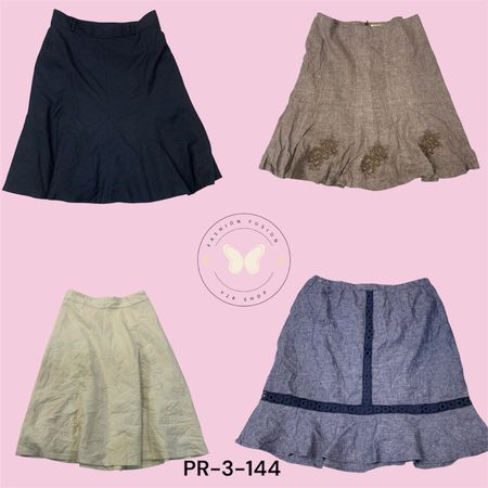 Ladies Cotton Floral Print Skirt – Comfortable Everyday Wear (PR-3-144)