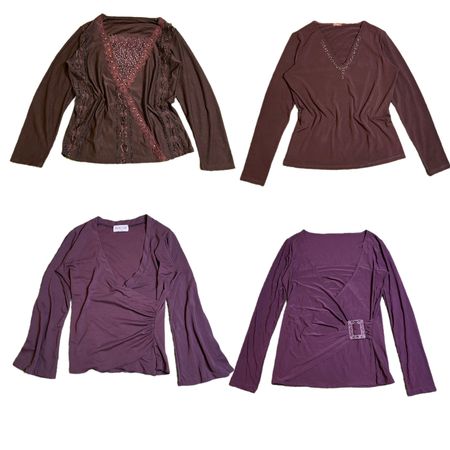 Y2K Gothic Vibe Full Sleeve Tops RE-2876