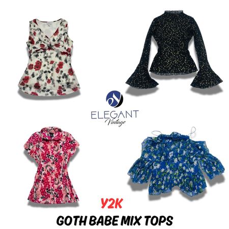 Y2K Both Babe Mix Tops - EV0678