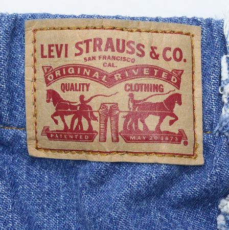 CR1415 Upcycled Denim Wide-Leg Pants