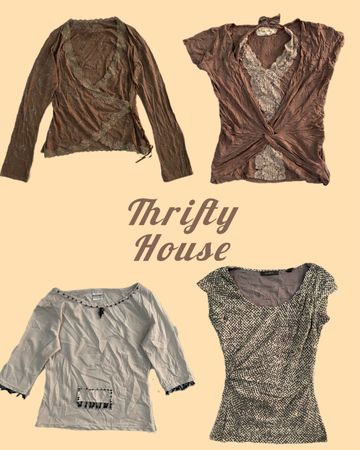 Coquette Grunge Y2K Lace Detail Tops(TH/289)