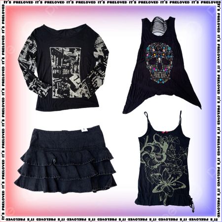 Garage Night Wardobe - tops, dresses, skirts (SS-2111)