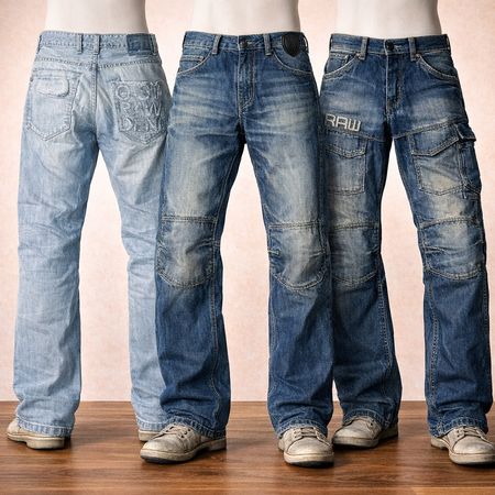G-Star RAW Men’s Vintage Pants – Premium Denim Collection