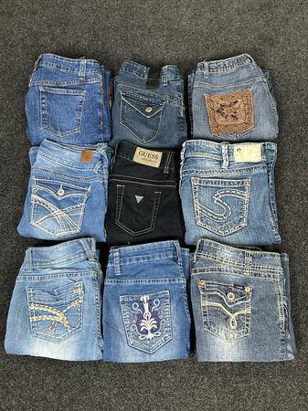 Y2K Style Jeans (Including Silver, Wallflower, Guess) - [TS-0397]