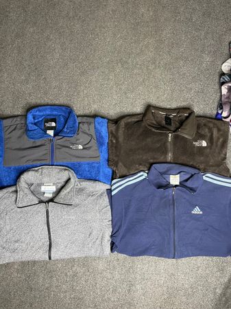 The North Face / LL Bean / Columbia / Dickies / Adidas /  Gap /  Filla /  Kappa / Fleece jackets