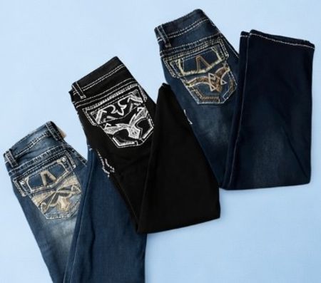 Y2K Embroided Jeans(0005)