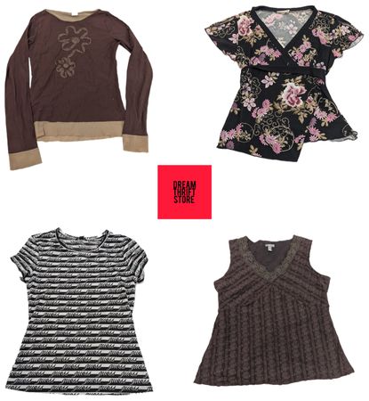 DESIGNER GRUNGE BROWNIE TOPS