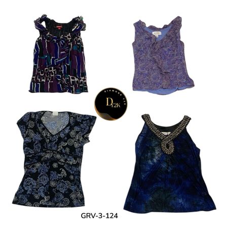 Casual Short Sleeve Blouse - Relaxed Fit & Timeless Style (GRV-3-124)