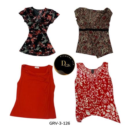 Elegant Short Sleeve Blouse – Y2K Inspired Fashion (GRV-3-126)