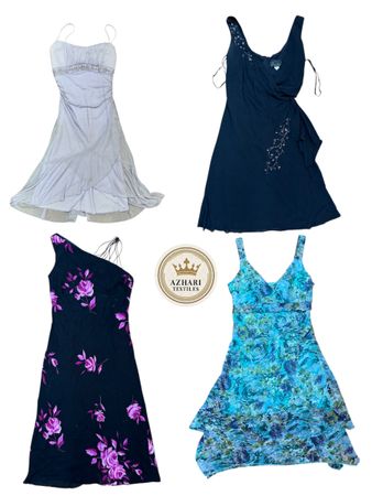 Vestidos de Malha Y2K em alta venda