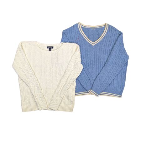 Y2K Nat Cable Knitwear