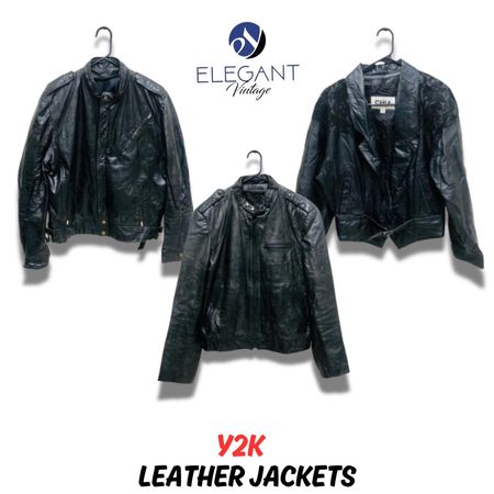 Y2K Leather Jackets - EV0718