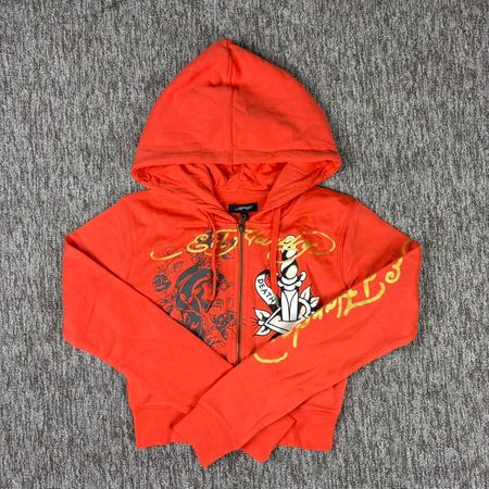 Ed Hardy Women’s Zipper Hoodie