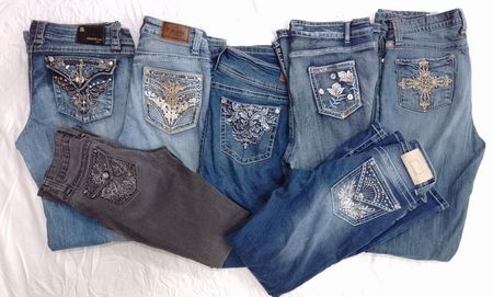 CR6947 Y2K Flare & Straight Jeans