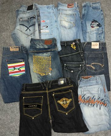 Men Hip Hop Jeans pants