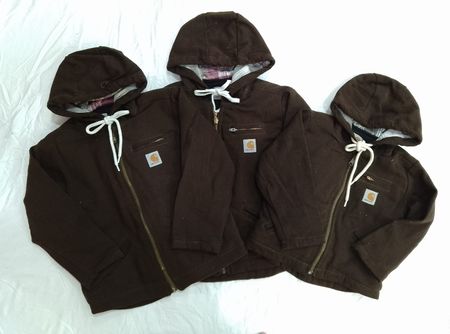 CR6949 Upcycled Kids Carhartt Hoodies