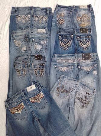 CR6952 Miss Me Flare & Straight Jeans