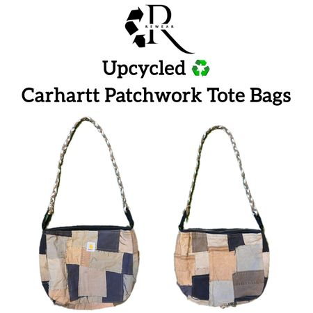 Upcycled Carhartt Patchwork Tote Bag (REP)