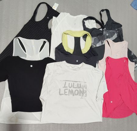 #170 Lululemon mix tops