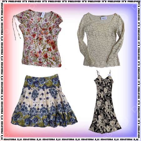 Small-town Floral Closet - tops, dresses, skirts (SS-2120)