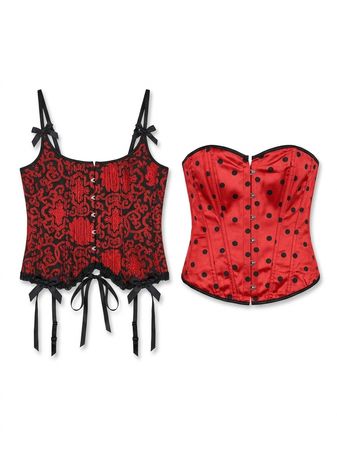 (FV-986) Y2K Gothic Aesthetic Corsets