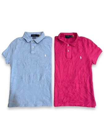 (FV-987) Polo Solid Colour Collar T-Shirt
