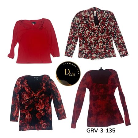 Y2K Long Sleeve Blouse – Retro Vibes & Everyday Style (GRV-3-135)