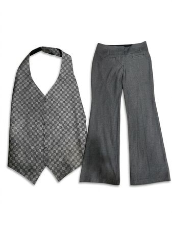 (FV-995) Dark Academia Vintage Bundle – Waistcoats & Tailored Trousers Set