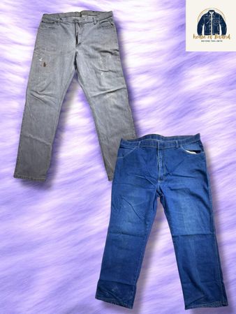 Over size wrangler pants