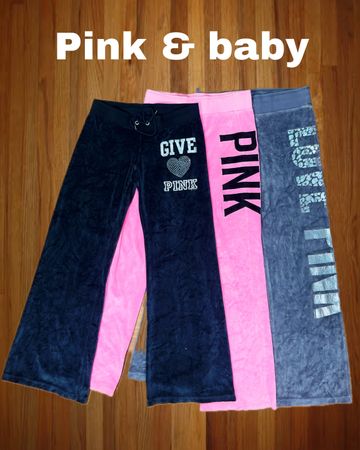Pink & baby pant authentic 15 pieces