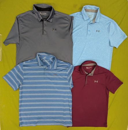 💥 RV2534 Under Armour Collar Tshirts