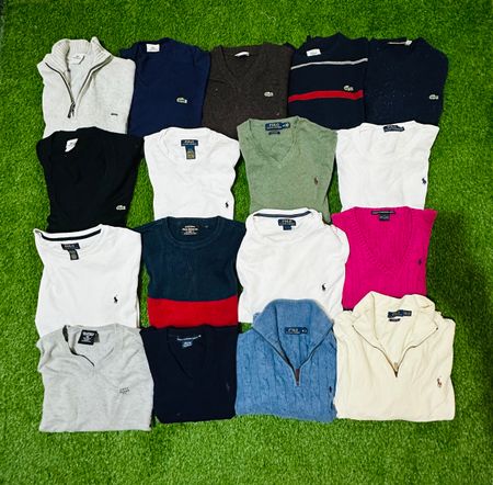 Ralph Lauren and Lacoste Sweater
