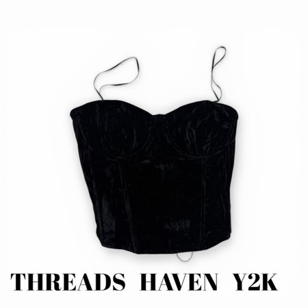 TH # 07 Luxury Velvet Corset Top