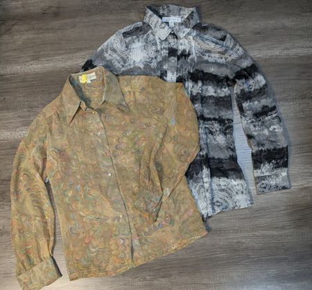 4500 - Y2K Stil Blusen