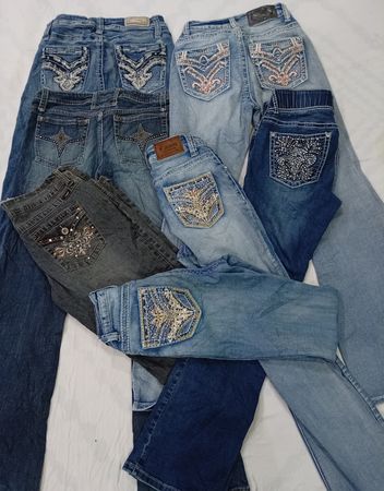 CR6976 Y2K Flare Jeans