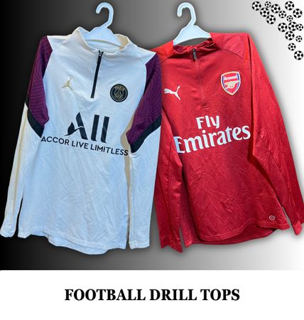 1/4 Zip Football Drill Tops