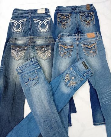 CR6978 Y2K Flare Jeans