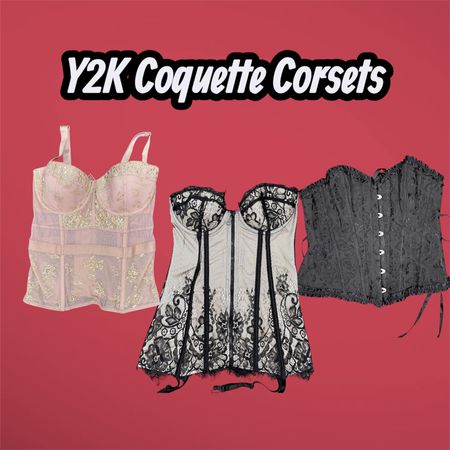 Y2K Coquette Corsets - (19/03)