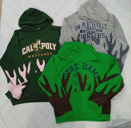 CR6994 Upcycled Mix Hoodies